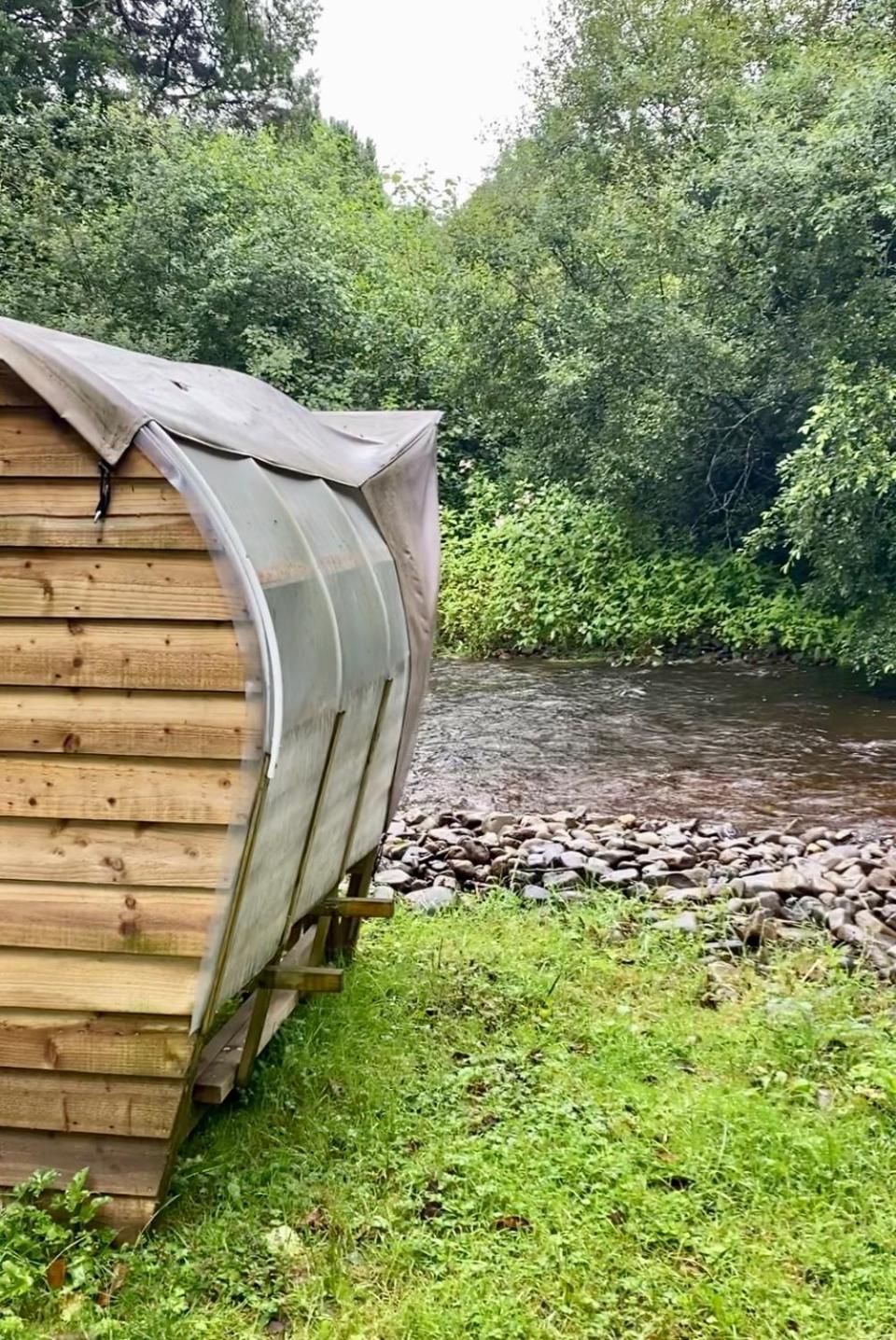 River View Glamping Hotel Llandovery Buitenkant foto